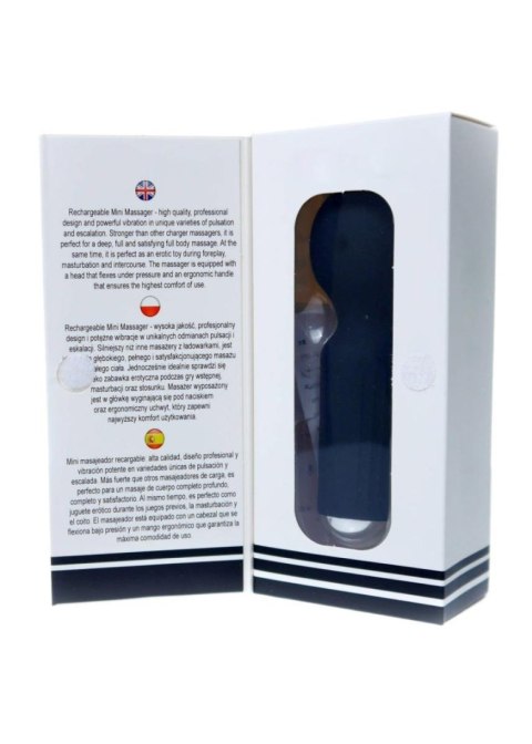 Mały mini masażer stymulator łechtaczki 11cm 20try Mały mini masażer stymulator łechtaczki 11cm 20try