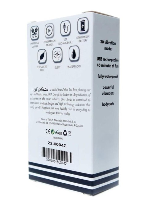 Wibrator podręczny klasyczny masażer 10cm 20 tryb Wibrator podręczny klasyczny masażer 10cm 20 tryb