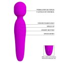 Wibrujący masażer łechtaczki różdżka 7trybów 23cm Wibrujący masażer łechtaczki różdżka 7trybów 23cm