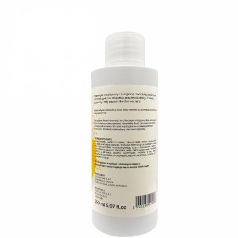Żel orgazmowy dla kobiet na łechtaczkę sex 150ml Żel orgazmowy dla kobiet na łechtaczkę sex 150ml