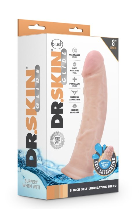 DR. SKIN 8INCH SELF LUBRICATING DILDO DR. SKIN 8INCH SELF LUBRICATING DILDO