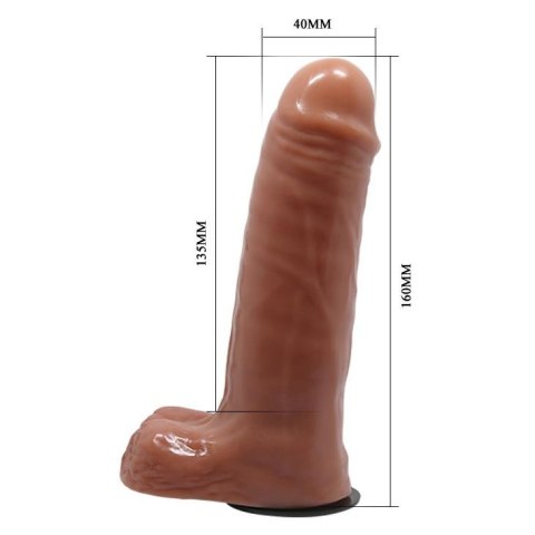 Strapon z wibracjami na paskach uprząż sex 16cm Strapon z wibracjami na paskach uprząż sex 16cm