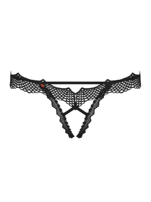 Stringi otwarte koronkowe obsessive bravelle l/xl Stringi otwarte koronkowe obsessive bravelle l/xl