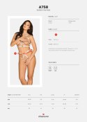 Uprząż majtki paski otwarte obsessive a758 s/m/l Uprząż majtki paski otwarte obsessive a758 s/m/l