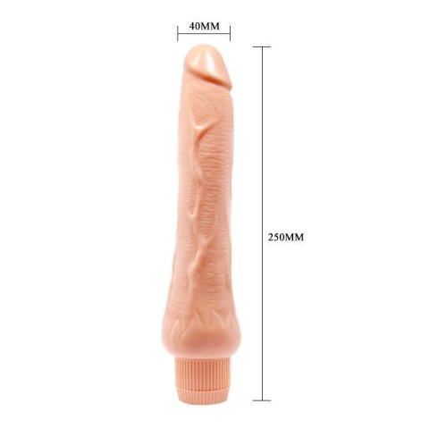 Wibrator realistyczny penis smukły członek 25cm Wibrator realistyczny penis smukły członek 25cm