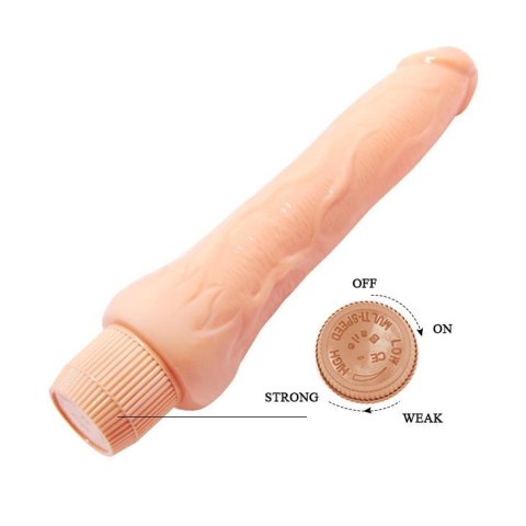 Wibrator realistyczny penis smukły członek 25cm Wibrator realistyczny penis smukły członek 25cm