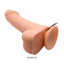 Wibrujące dildo sztuczny penis z rotacją na pilota Wibrujące dildo sztuczny penis z rotacją na pilota