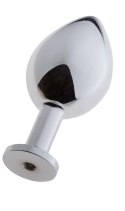 MALESATION Alu-Plug with suction cup medium, chrome MALESATION Alu-Plug with suction cup medium, chrome