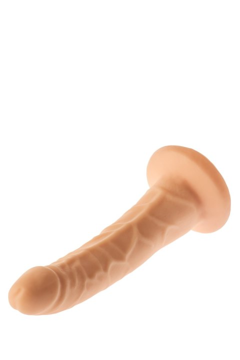 Realistyczny zakrzywiony cielisty penis przyssawka Realistyczny zakrzywiony cielisty penis przyssawka