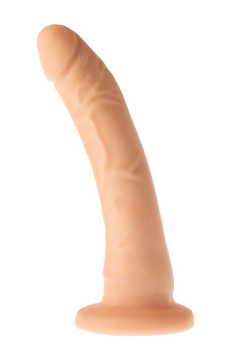 Realistyczny zakrzywiony cielisty penis przyssawka Realistyczny zakrzywiony cielisty penis przyssawka