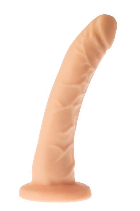 Realistyczny zakrzywiony cielisty penis przyssawka Realistyczny zakrzywiony cielisty penis przyssawka