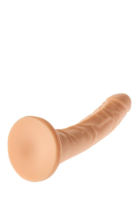 Realistyczny zakrzywiony cielisty penis przyssawka Realistyczny zakrzywiony cielisty penis przyssawka