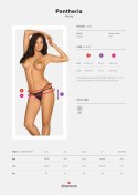 Stringi z sex łańcuszkami obsessive pantheria l/xl Stringi z sex łańcuszkami obsessive pantheria l/xl