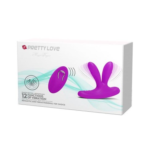 Wibrator analny waginalny 2 końcówki podwójny sex Wibrator analny waginalny 2 końcówki podwójny sex