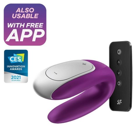 Wibrator dla par satisfyer double fun aplikacja Wibrator dla par satisfyer double fun aplikacja