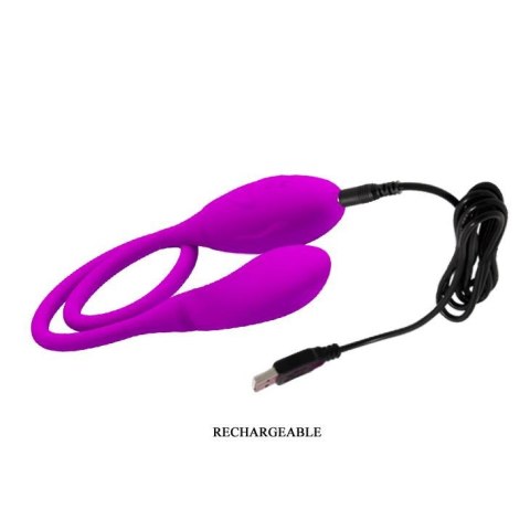 Wibrator podwójny dwustronny zginany 7 trybów 60cm Wibrator podwójny dwustronny zginany 7 trybów 60cm