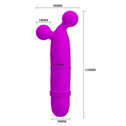 Wibrator punktu g masażer łechtaczki 10 tryb 11cm Wibrator punktu g masażer łechtaczki 10 tryb 11cm