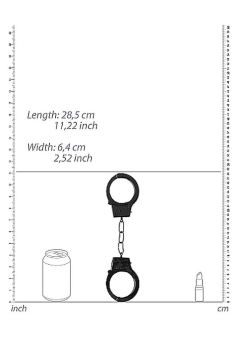 Kajdanki erotyczne metalowe czarne bondage bdsm Kajdanki erotyczne metalowe czarne bondage bdsm