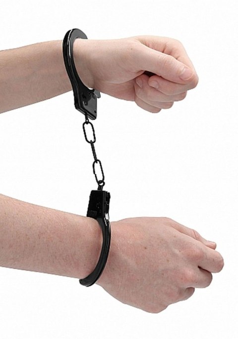 Kajdanki erotyczne metalowe czarne bondage bdsm Kajdanki erotyczne metalowe czarne bondage bdsm