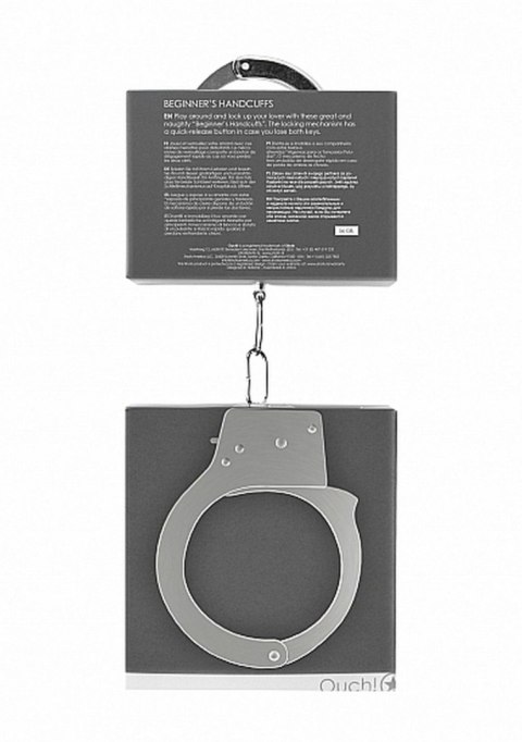 Kajdanki erotyczne metalowe klasyczne unisex bdsm Kajdanki erotyczne metalowe klasyczne unisex bdsm