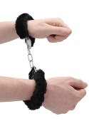 Kajdanki erotyczne z futerkiem czarne bdsm bondage Kajdanki erotyczne z futerkiem czarne bdsm bondage