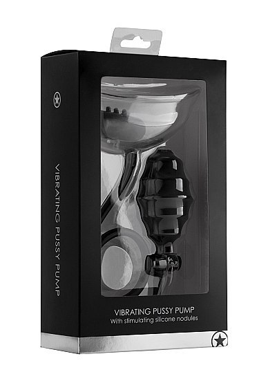 Vibrating Pussy Pump - Black Vibrating Pussy Pump - Black