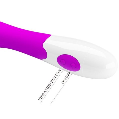 Wibrator do punktu g anatomiczny 30 trybów 19cm Wibrator do punktu g anatomiczny 30 trybów 19cm