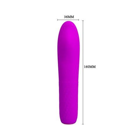 Wibrator klasyczny wibracje rotacje 2x4 tryby 16cm Wibrator klasyczny wibracje rotacje 2x4 tryby 16cm