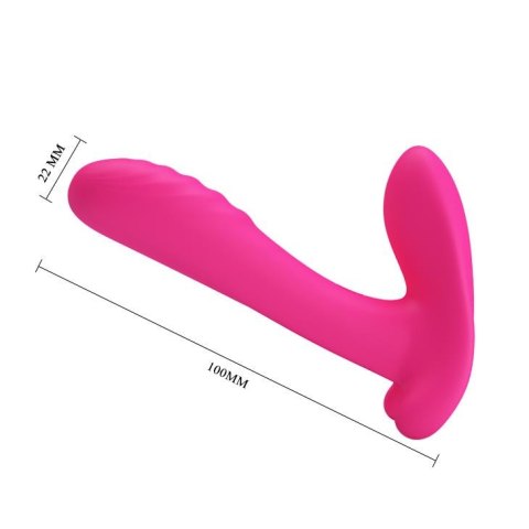 Wibrator masażer do majtek nakładka na palec 10cm Wibrator masażer do majtek nakładka na palec 10cm