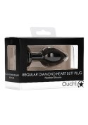Gładki korek analny zatyczka plug czarny 7,5cm Gładki korek analny zatyczka plug czarny 7,5cm