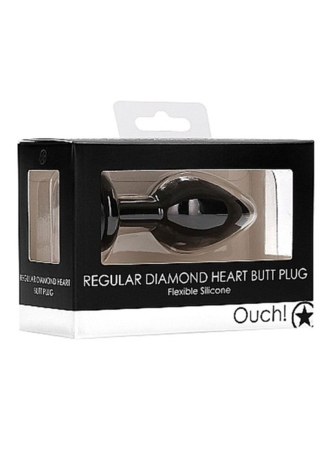 Gładki korek analny zatyczka plug czarny 7,5cm Gładki korek analny zatyczka plug czarny 7,5cm
