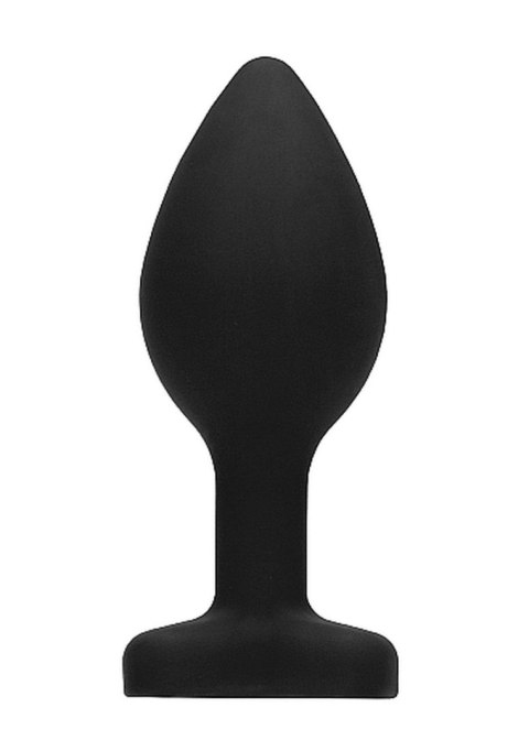 Gładki korek analny zatyczka plug czarny 7,5cm Gładki korek analny zatyczka plug czarny 7,5cm