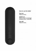 Mini wibrator mały masażer łechtaczki 10trybów 7cm Mini wibrator mały masażer łechtaczki 10trybów 7cm