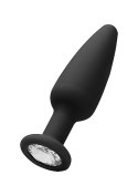 Podłużny silikonowy korek analny zatyczka 9,5 cm Podłużny silikonowy korek analny zatyczka 9,5 cm