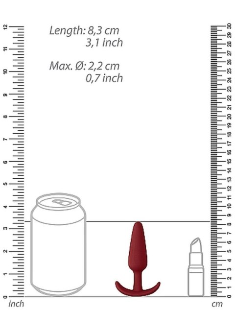 Silikonowy wodoodporny korek analny zatyczka 7,5cm Silikonowy wodoodporny korek analny zatyczka 7,5cm