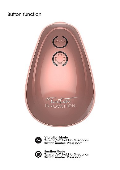 Twitch Hands - Free Suction & Vibration Toy - Rose Twitch Hands - Free Suction & Vibration Toy - Rose