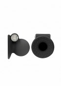 Vibrating Nipple Suckers - Black Vibrating Nipple Suckers - Black