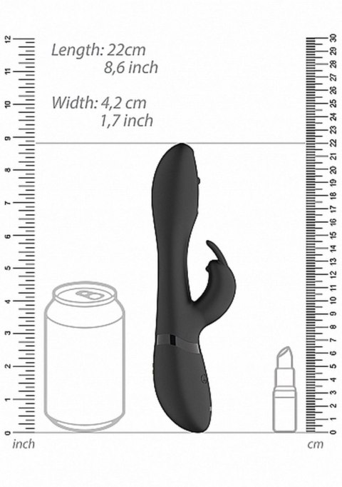 Wibrator króliczek masażer łechtaczki 21cm 10 tryb Wibrator króliczek masażer łechtaczki 21cm 10 tryb