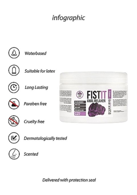 Żel fistingowy wodny relaksujący sex analny 500ml Żel fistingowy wodny relaksujący sex analny 500ml