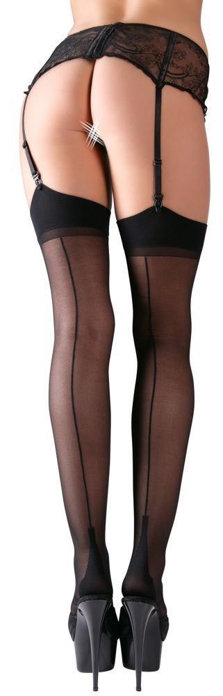 Stockings with seam black 2 Stockings with seam black 2
