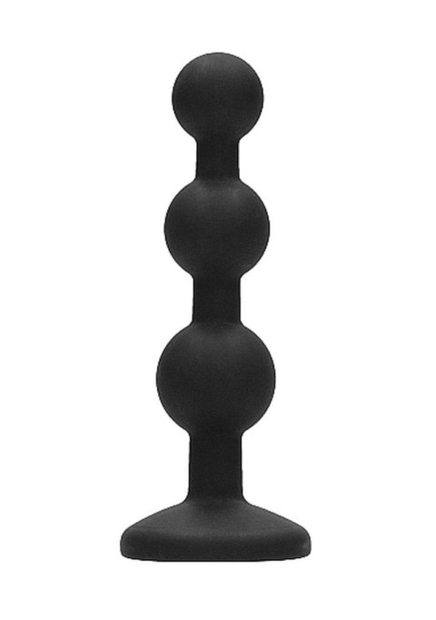 Korek analny zatyczka silikonowa czarna plug 12 cm Korek analny zatyczka silikonowa czarna plug 12 cm