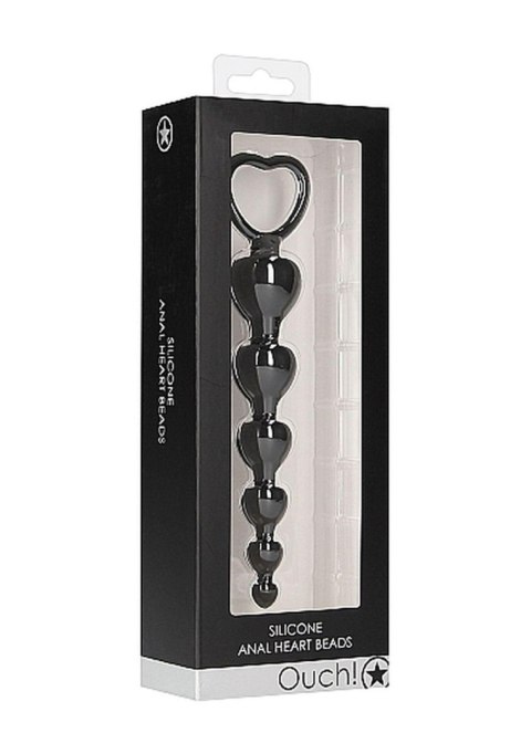 Korek zatyczka analna koraliki z uchwytem 18,5 cm Korek zatyczka analna koraliki z uchwytem 18,5 cm