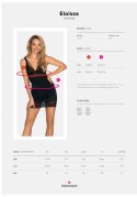 Koszulka stringi sex komplet obsessive eloissa s/m Koszulka stringi sex komplet obsessive eloissa s/m