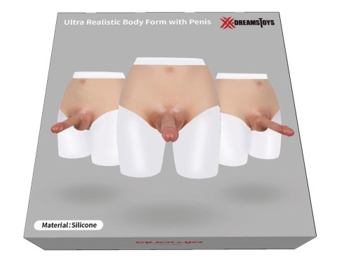 Majtki rozciągliwe z realistycznym dildo rozmiar L Majtki rozciągliwe z realistycznym dildo rozmiar L