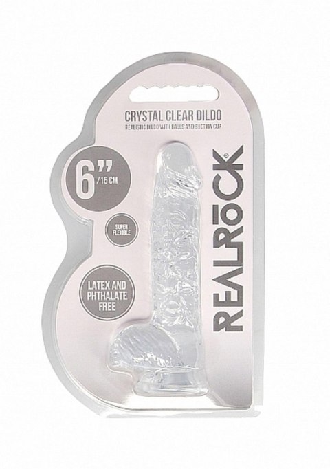 Mały przezroczysty penis dildo z przyssawką 17 cm Mały przezroczysty penis dildo z przyssawką 17 cm