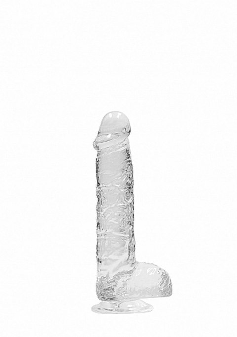 Mały przezroczysty penis dildo z przyssawką 17 cm Mały przezroczysty penis dildo z przyssawką 17 cm