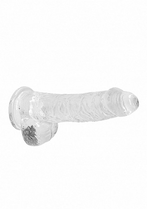 Mały przezroczysty penis dildo z przyssawką 17 cm Mały przezroczysty penis dildo z przyssawką 17 cm