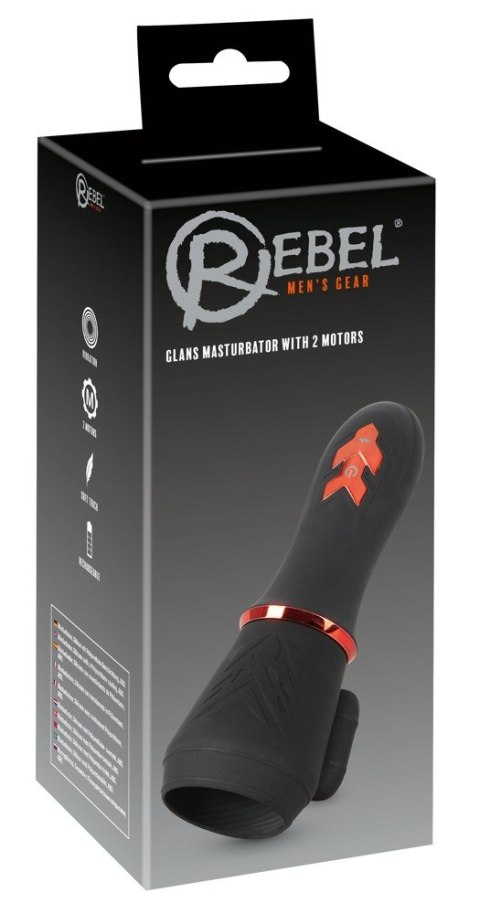 Rebel Glans Masturbator with 2 Rebel Glans Masturbator with 2