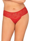Czerwone erotyczne figi obsessive blossmina 4xl