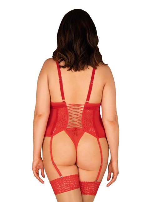 Gorset stringi komplet obsessive blossmina 6xl/7xl Gorset stringi komplet obsessive blossmina 6xl/7xl